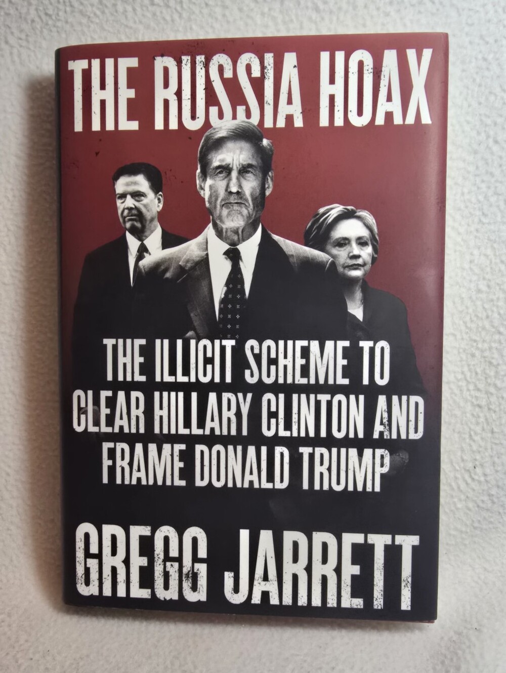 The Russia Hoax Hardcover - Red & Black Accent